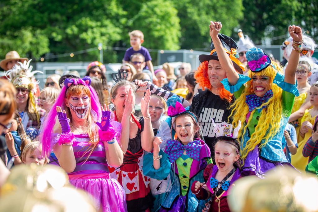 Elderflower Fields family festival dance off